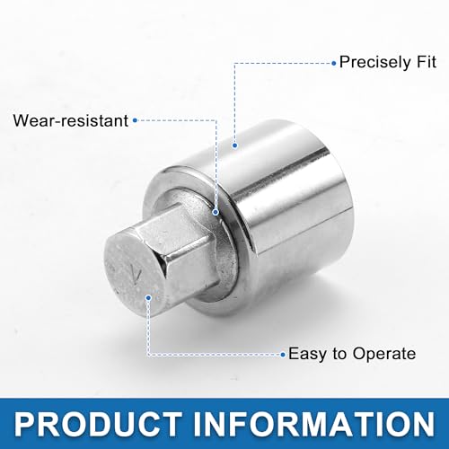 Image of Car Wheel Lock Lugnut Type V Anti-theft Screw Nut Removal Key Socket for Land Rover Range Rover Evoque Freelander
