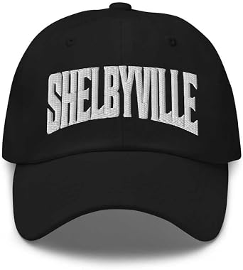 Shelbyville Baseball Cap Shelbyville Dad Hat Kentucky KY Hat Embroidered Souvenir