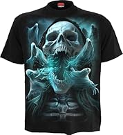 The spectral manifestations of tormented souls twist and writhe through the blistering winds of the Nether World like vapour rising into the atmosphere. A gigantic screaming skull lies at the eye of this haunting spiritual tornado, as the charged air...