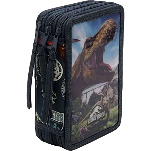 JURASSIC WORLD Plumier 3 pisos