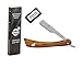 Produktbild Urbane Men Premium Rasiermesser Hochwertiges Holzgriff with Ersatzklingen Straight Cut Throat Razor (Wooden - Wood)