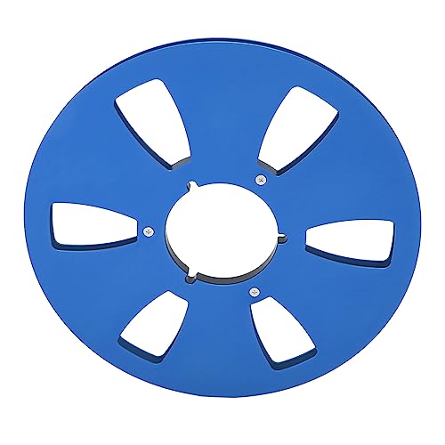 Carretel de Fita de Som Vazio Carretel Vazio 1/4 10 Polegadas 6 Furos de Substituição de Parafusos d