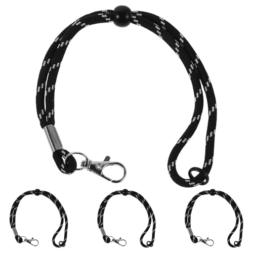 UPKOCH Dragonnes Ajustables Anti-perte pour Moufles de Ski, Lot de 2 Paires Résistantes aux Intempéries, Cordons de Sécurité pour Snowboard et Activités Hivernales en Extérieur,