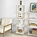 SoBuy STR04-K-WN Estantería de 5 Niveles para Baño Librería Escalera 36 *...
