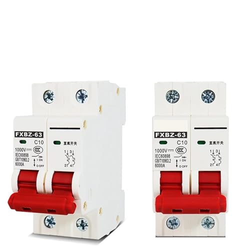 Disjoncteur solaire 2P DC 1000V protège votre batterie 50A