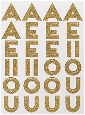 amazon com meri meri gold glitter alphabet sticker sheets home kitchen