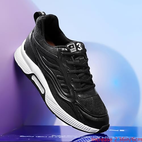 Men's Height Increasing Shoes can Lift Your Height by 2.36 inches, Lightweight, Non Slip Casual and Fashionable Sports Shoes3