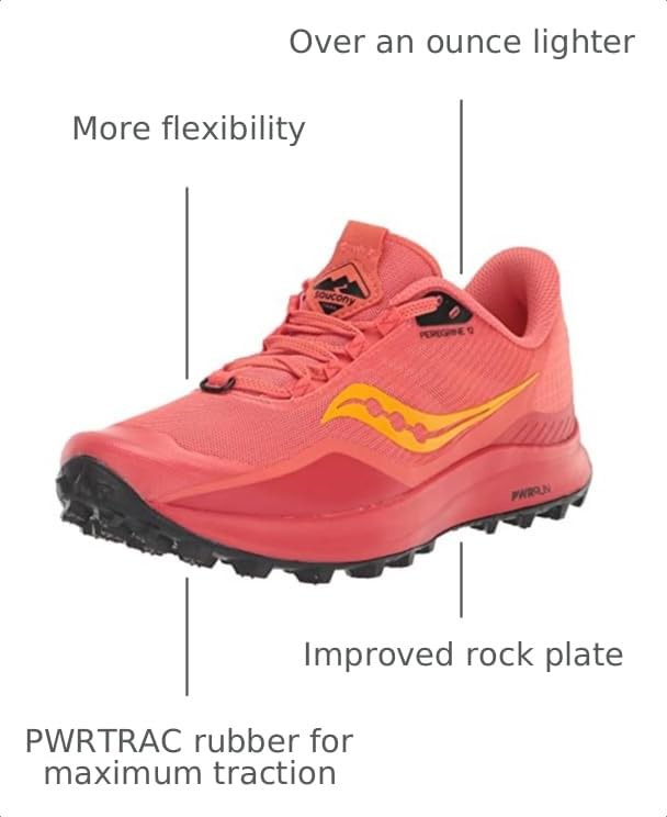 Image of Saucony Women's Peregrine 12 Trail Running Shoe