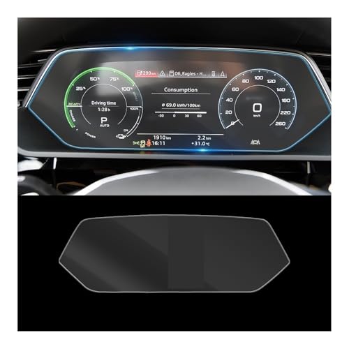 Film de protection en verre trempé pour écran e-tron 2018-2021