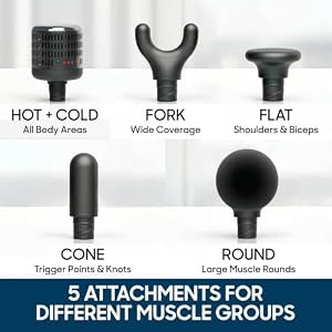 Sharper Image Powerboost Move Heat & Cold Mini Percussion Massage Gun — photo 6 of 6