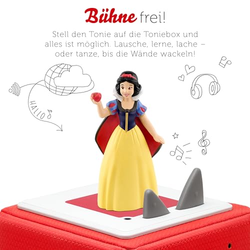 tonies Hörfiguren für Toniebox, Disney Schneewittchen und die Sieben Zwerge, Hörspiel mit Liedern für Kinder ab 4 Jahren… – Ansicht 2