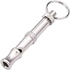 Silver Adjustable Ultrasonic Dog Whistle Portable Whistle Pet Whistle Supersonic Whistle for Pet Training Training and Behavioral Aids Dog Whistles