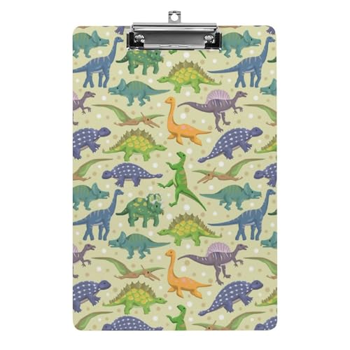 恐竜の種類 漫画 会議パッド アクリル板 ワードパッド ライティングパッド プレートクランプ フォルダーボード 壁掛け 便利 文房具 クリップホルダ ルーズリーフバインダー フォルダ 書類ホルダー 用箋挟み A4 オフィス用品