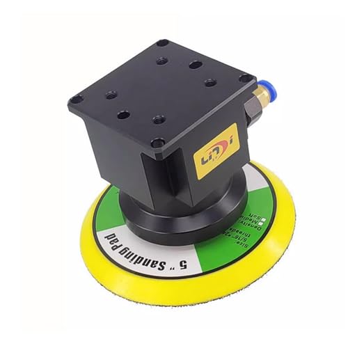 5 Inch Pneumatic Sander Poliser Automated Robotic Arm Air Grinder Eccentric Sandpaper Polishing Machine 10000RPM AT-2150ZD