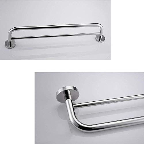 Toallero de baño con barra de colgar de 60 cm para secado de toallas WC 4