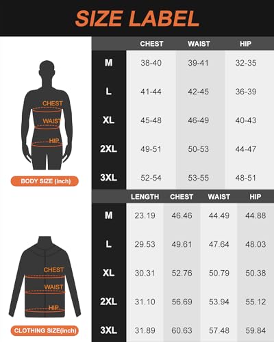 Befamali Heated Jacket For Men With 7.4V/16,000Mah Battery Pack Included thumb #5