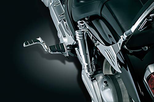 Kuryakyn 4467 Motorcycle Footpegs: Swingwing Cruise Pegs Without Adapters For 2015-19 Harley-Davidson Motorcycles, Chrome, 1 Pair #TOP1