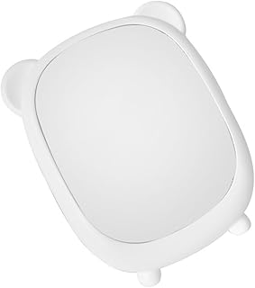 ULTECHNOVO Cartoon Tabletop Makeup Mirror Whi...