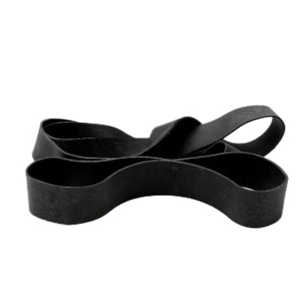 Elastici, Elastici in Silicone, Confezione da 200, Neri, 2,4 x 0,2 Pollici