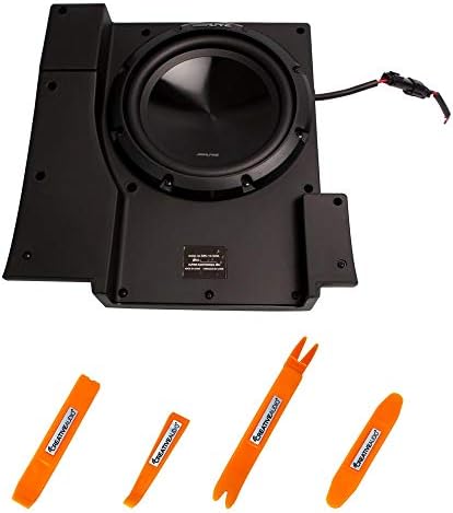 Alpine SBV-10-WRA Pre-Loaded 10-Inch Subwoofer for 2007-2018 Jeep Wrangler JKU with Panel Tool Kit image 5