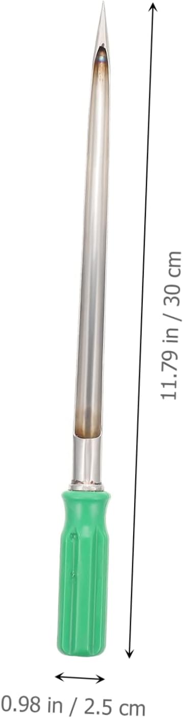 BESPORTBLE 10pcs Rice Grain Sampling Tool Grain Probe Sampler Stainless Steel Laboratory Feeder Simple Operation