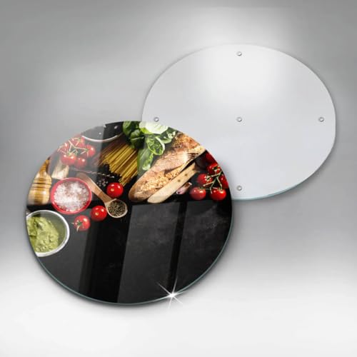 Plaque de protection induction 40cm contre les rayures Wallfluent épices