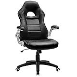 ULTIMATIVER KOMFORT: Nichts ist besser während einer langen Gamingnacht, als ein komfortabler Sitz. Mit hochdichtem Reflexschaumstoff und einer ergonomischen Rückenlehne ausgestattet, ist dieser Gamingstuhl der perfekte Spielkamerad auf Ihrem Weg zum Sieg