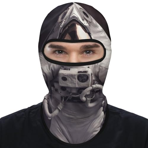 Balaclava para Hombres Máscara de Esquí Máscara Facial Astronauta para Invierno Máscara Facial para Ciclismo miniatura 7