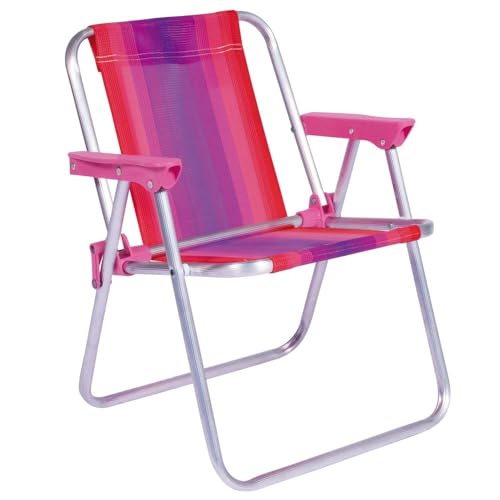 Mor - Cadeira Infantil Alta Alumínio Rosa