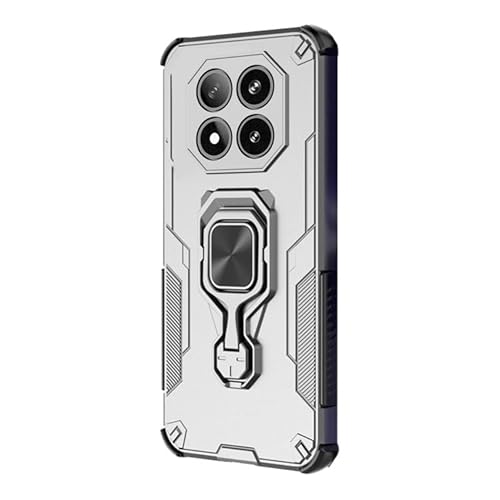 AGENIUS�EFor POCO M8 5G �P�[�X Pro �P�[�X/�J�o�[ �ϏՌ� �����Y�J�o�[�t�� �ԍڃz���_�Ή� �X�^���h�@�\ �p �ی� TPU+�v���X�`�b�N ��̌^�X�}�z�����O�t�� ������ For ���� �V���I�~ /(�O���[)