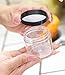 (3 pack) 2 oz / 60 ml Clear Thick Wall Travel Refillable Container Jar