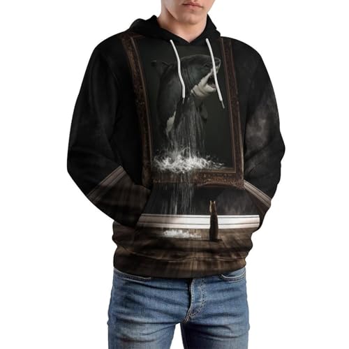 Pull vêtements homme sweat à capuche chaud et confortable style casual