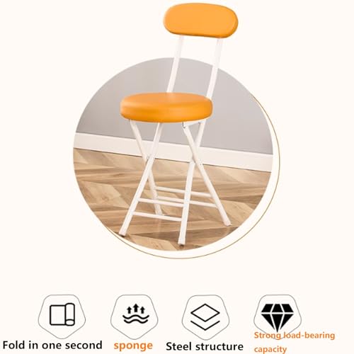 Tabouret pliable de table avec dossier pour vos repas en studio - 4