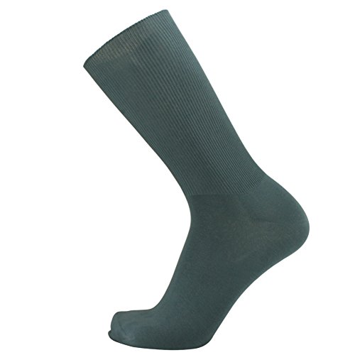 SOK Men's Extra Large and Wide Thin Loose Cuff Socks 2 pairs sizes: 12 13 14 15 16 17