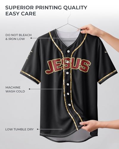 Image of 99TIMORO Fathers Holiday Graphic Baseball Jersey Shirts for Men and Women, Street Wear Funny Short Sleeve Top, Summer