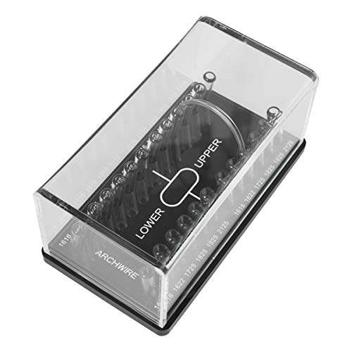 ANNWAH Dental Acrylic Archwire OrganizerOrthodontic Wire Box with Lid