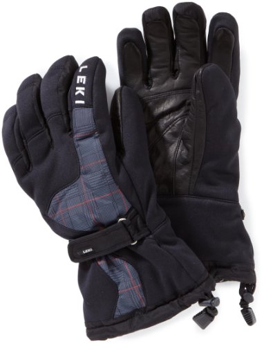 LEKI Uni Skihandschuhe Active S, Black-Grey, 11, 633-80533