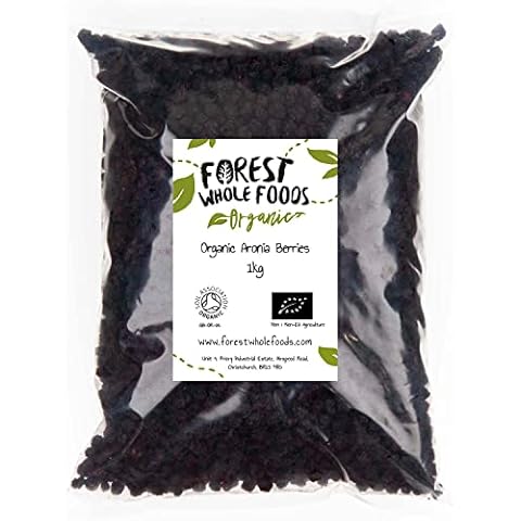 Organic Aronia (Chokeberries) Berries - Forest Whole Foods (1kg) Cover