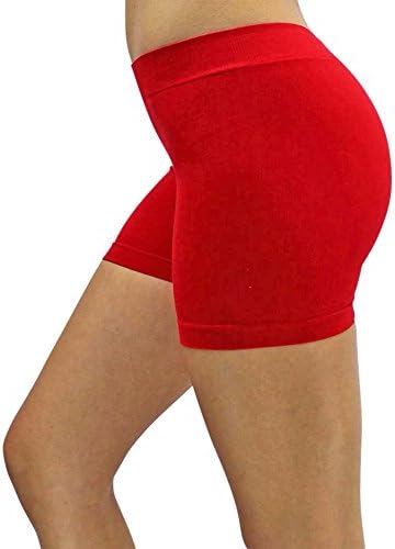 Red yoga shorts Clearance