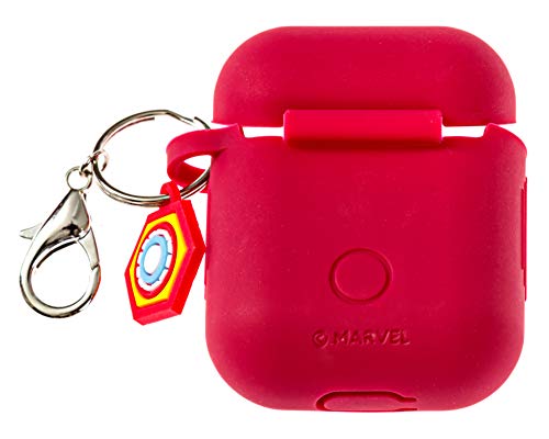 Marvel Iron Man Airpods Case Cover For Apple Airpods Compatible With Apple Airpods 1 & 2 Charging Case #TOP2