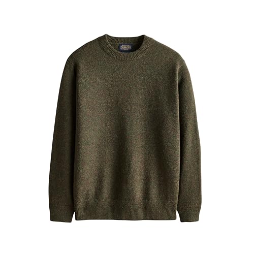 Pendleton Men's Shetland Wool Pullover Men's Sweater – Classic Crewneck for Men, Naturally Warm, Odor and Stain-Resistant2