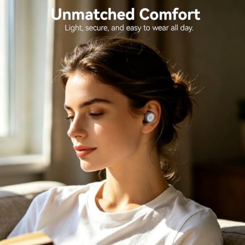 Image of TOZO T10 Wireless Earbuds Bluetooth 5.3 Headphones, App Customize EQ, Ergonomic Design, 55H Playtime, Wireless Charging Case, IPX8 Waterproof Sound in-Ear Headset, New Version