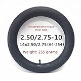 HogarTech 14-inch Electric for Bike for Tire with Inner Tube, 14x2.50/2.75 (2.50/2.75-10), Butyl, Anti-Slip Tread, Metal Valve E-Bikes & Bicycles 14x2.5-Curved