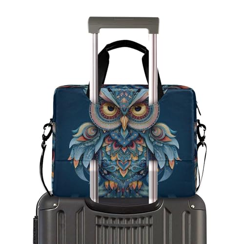 Funda maletín para portátil con diseño Búho, 13-15.6 pulg. miniatura 3