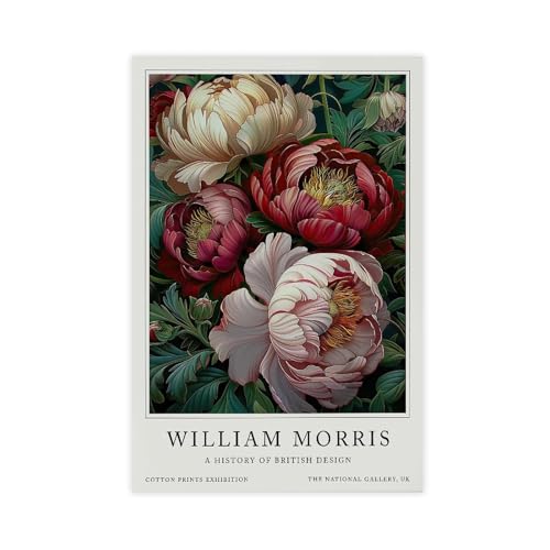 William-Morris 2 impressions sur toile grand format déco raffinée