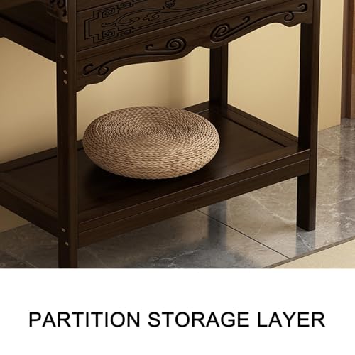 Altar de meditación con cajón de diseño compacto ideal para la atención plena en casa 7