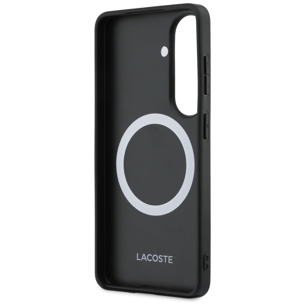 CG MOBILE Lacoste Monogram PCW, mieszanka kompatybilna z MagSafe etui do Samsung Galaxy S26 (brązowe)