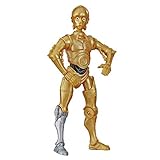 STAR WARS Galaxy of Adventures C-3PO Toy 5-inch Scale Action Figure with Fun Droid Demolition Featur