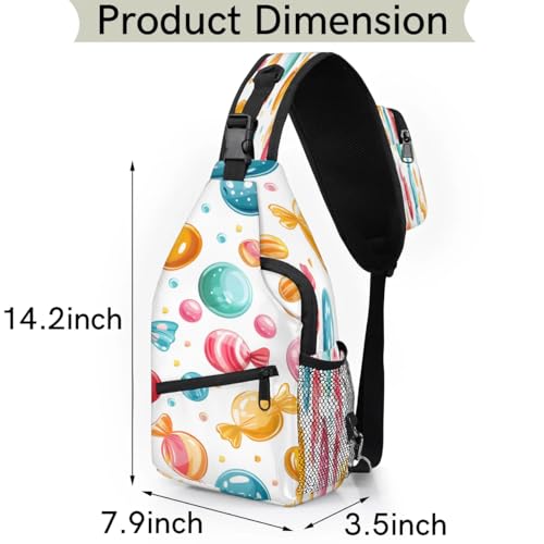 Bolso tipo sling unisex para viaje y senderismo miniatura 2
