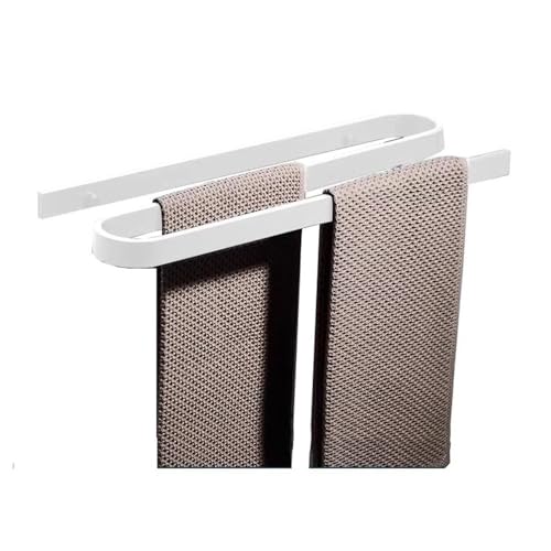 Étagères de douche modernes en aluminium noir anodisé de 18 pouces au design architectural